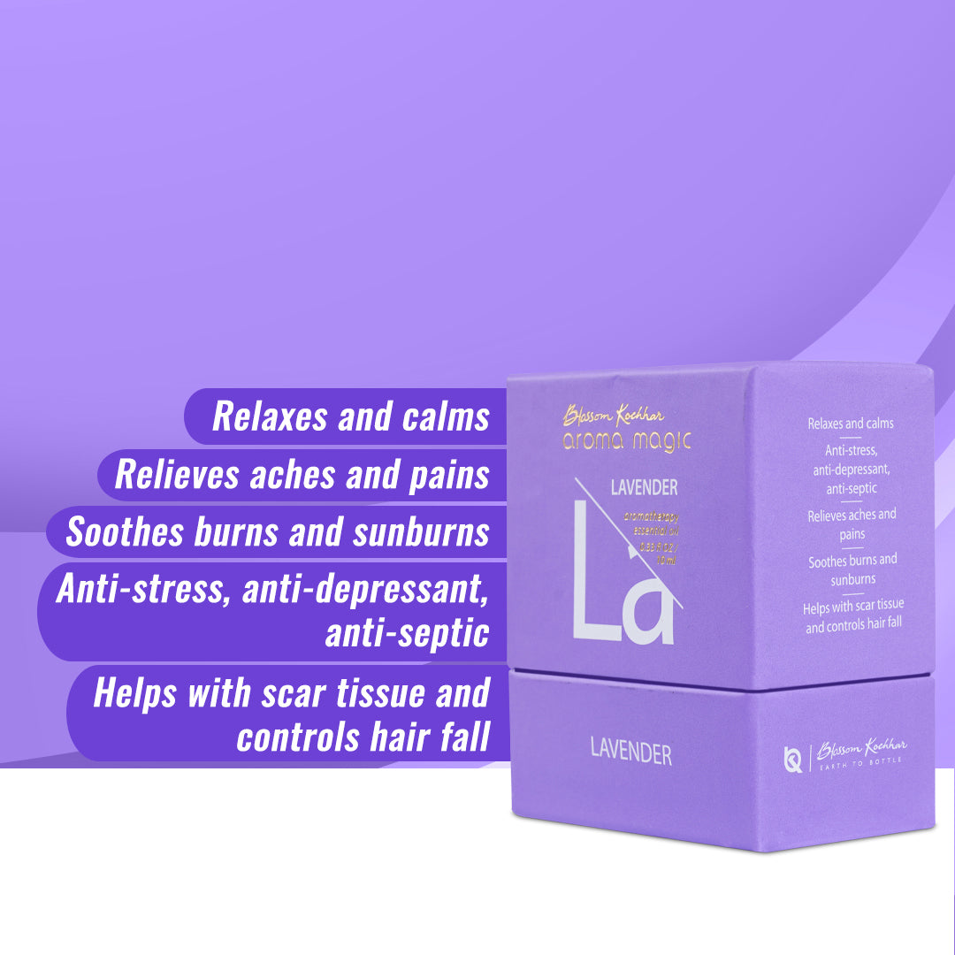 Lavender Essential Oil - Calm, Heal & Soothe Pain