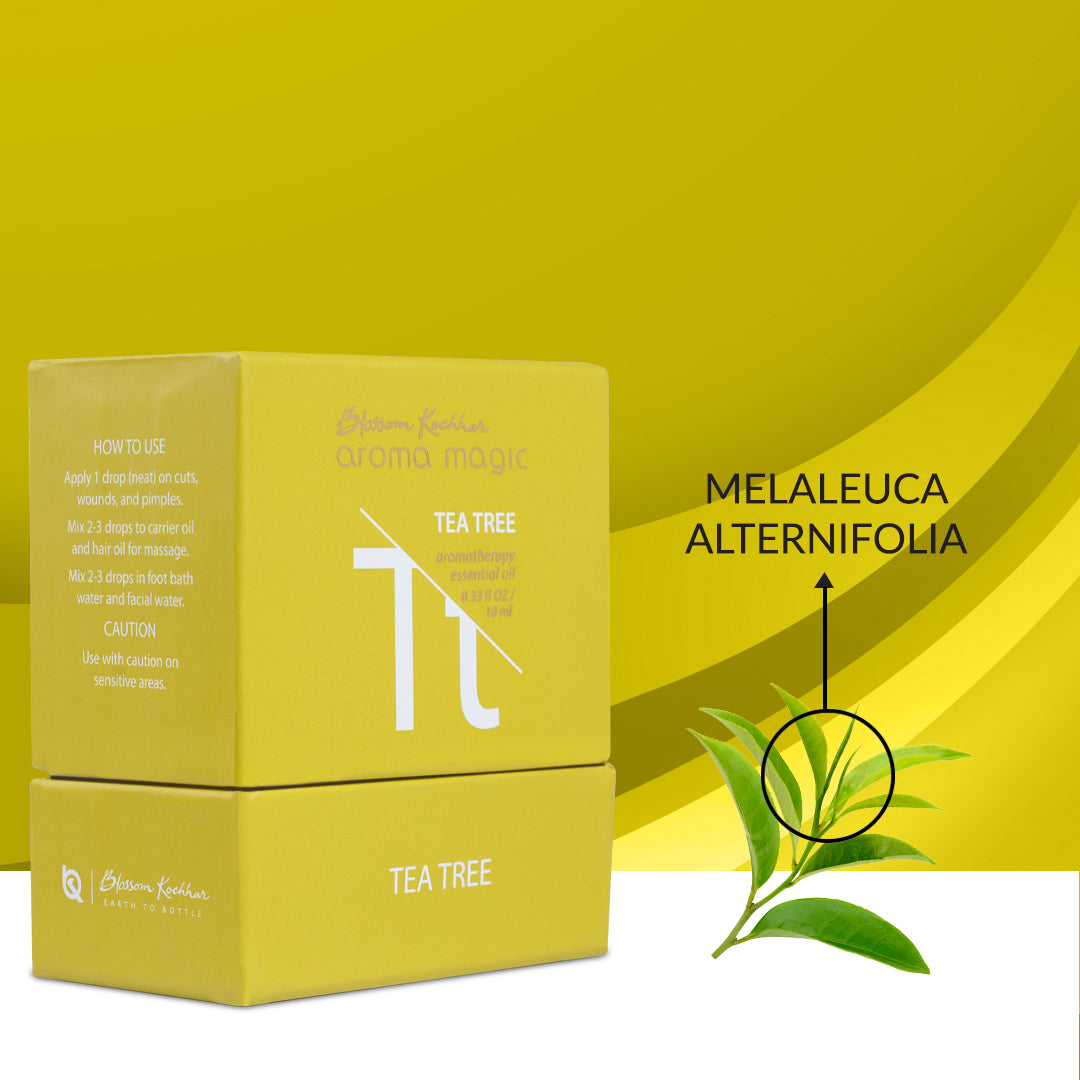 Tea Tree Essential Oil - Controls Acne & Boost Immunity