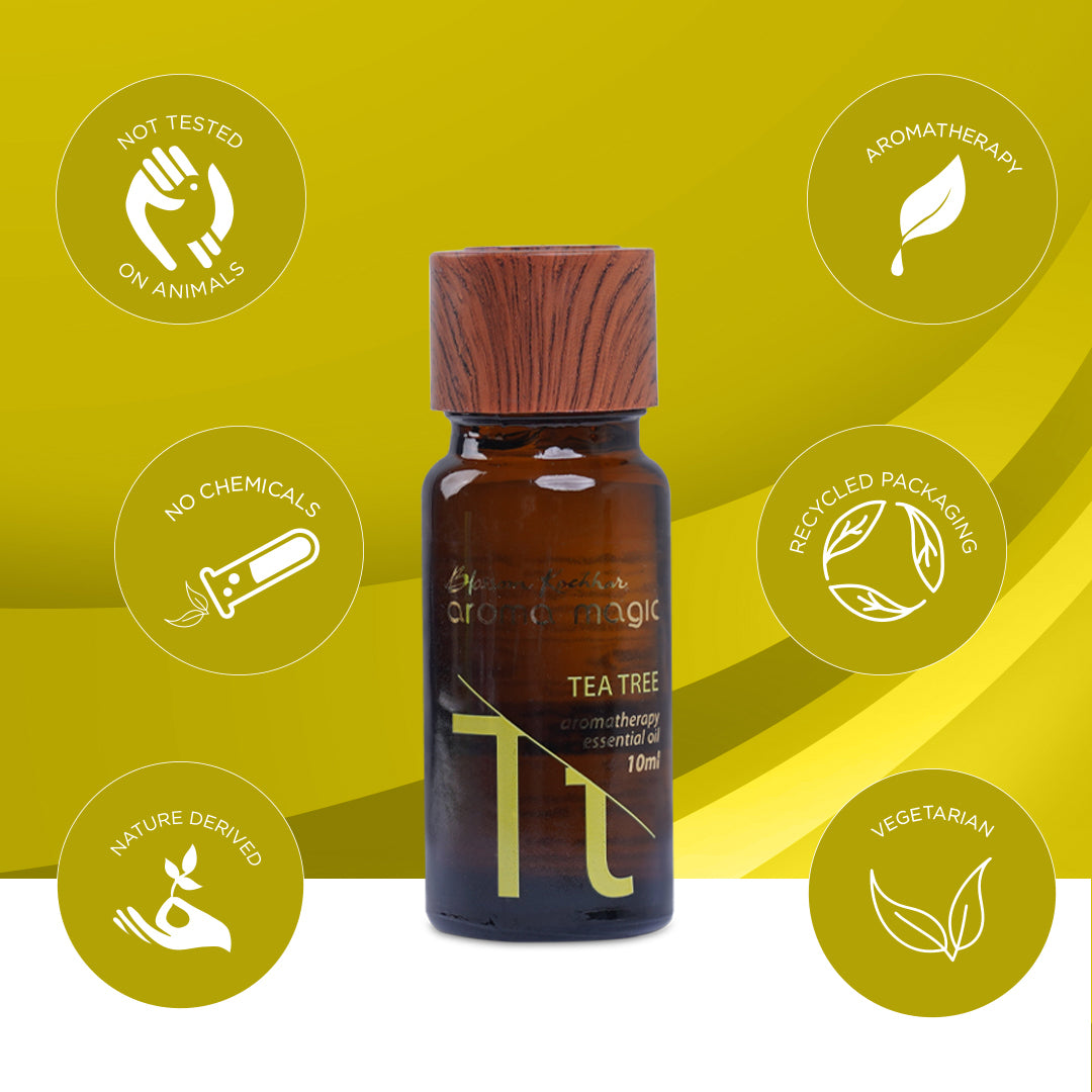 Tea Tree Essential Oil - Controls Acne & Boost Immunity