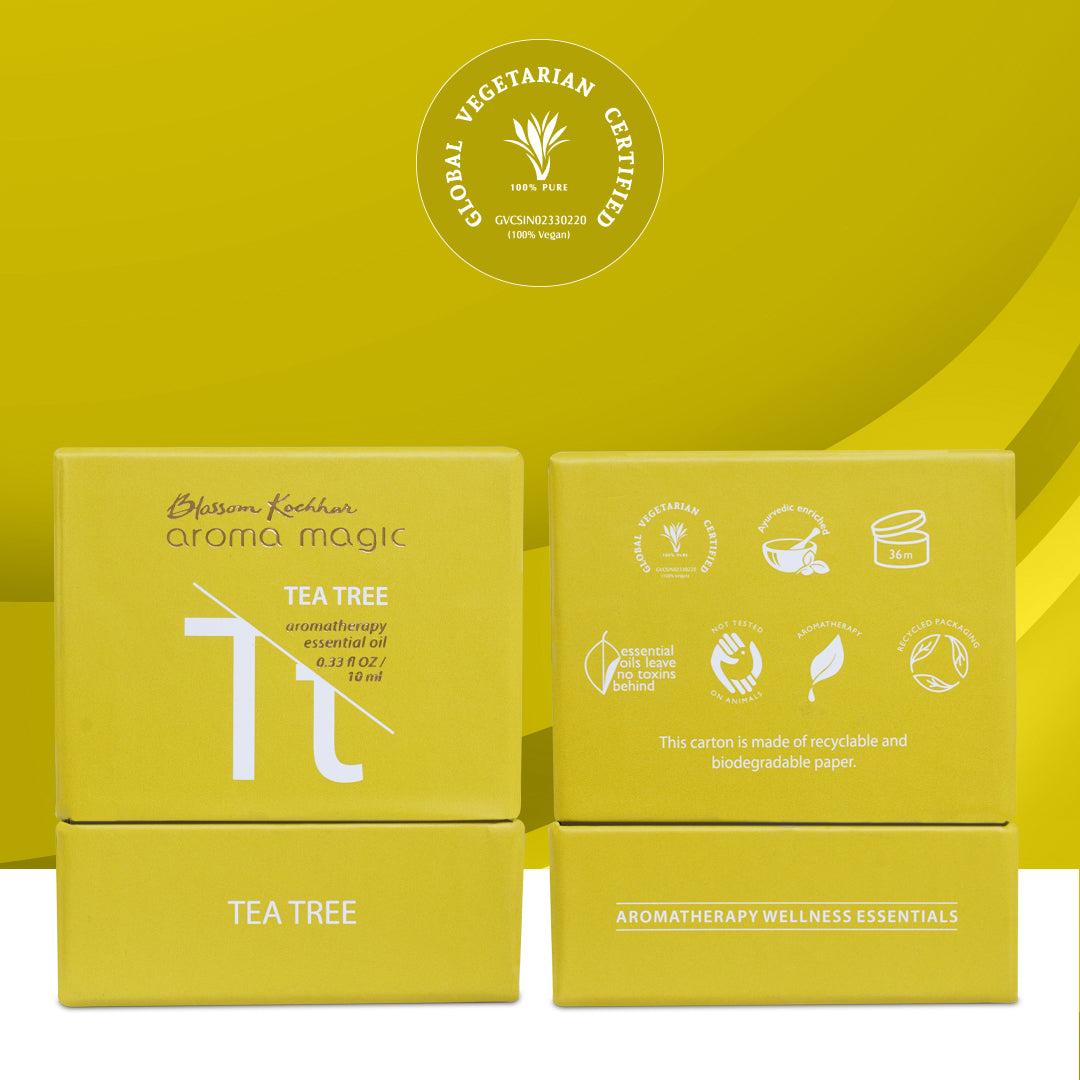 Tea Tree Essential Oil - Controls Acne & Boost Immunity