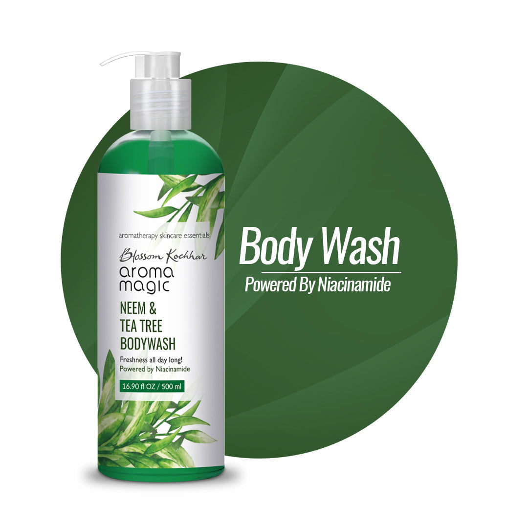 Neem & Tea Tree Body Wash Niacinamide Buy Natural Body Wash Online