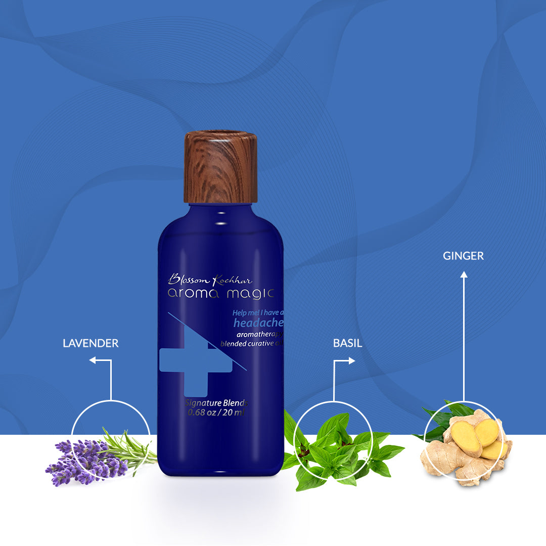 Help Me I Have A Head Ache Curative Oil - Aroma Magic