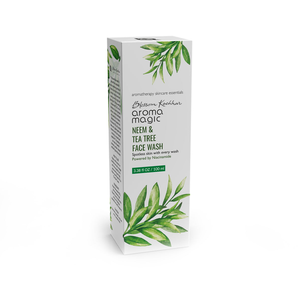 Neem and Tea Tree Niacinamide Face Wash For Oily & Acne Prone Skin Aroma Magic