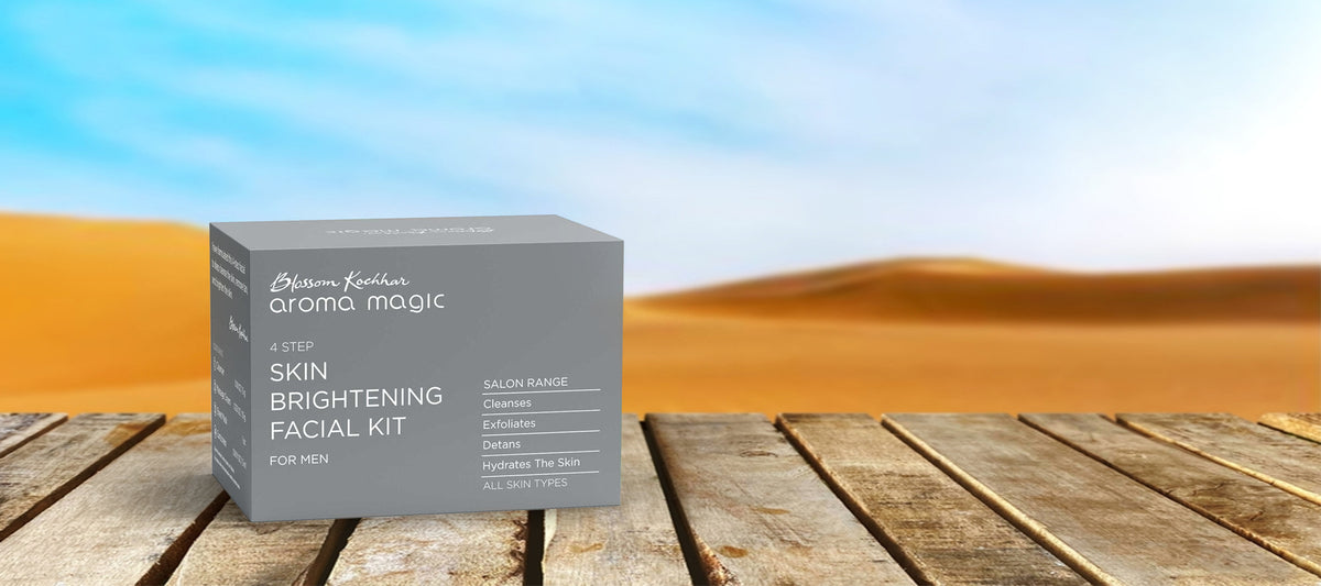 Introducing Aroma Magic Men's Facial Kit: The Secret to a Perfect Skin