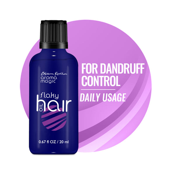 Flaky Hair Oil For Dandruff and Itchy Scalp