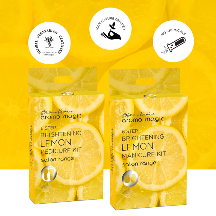 Brightening Lemon Manicure & Pedicure Kit