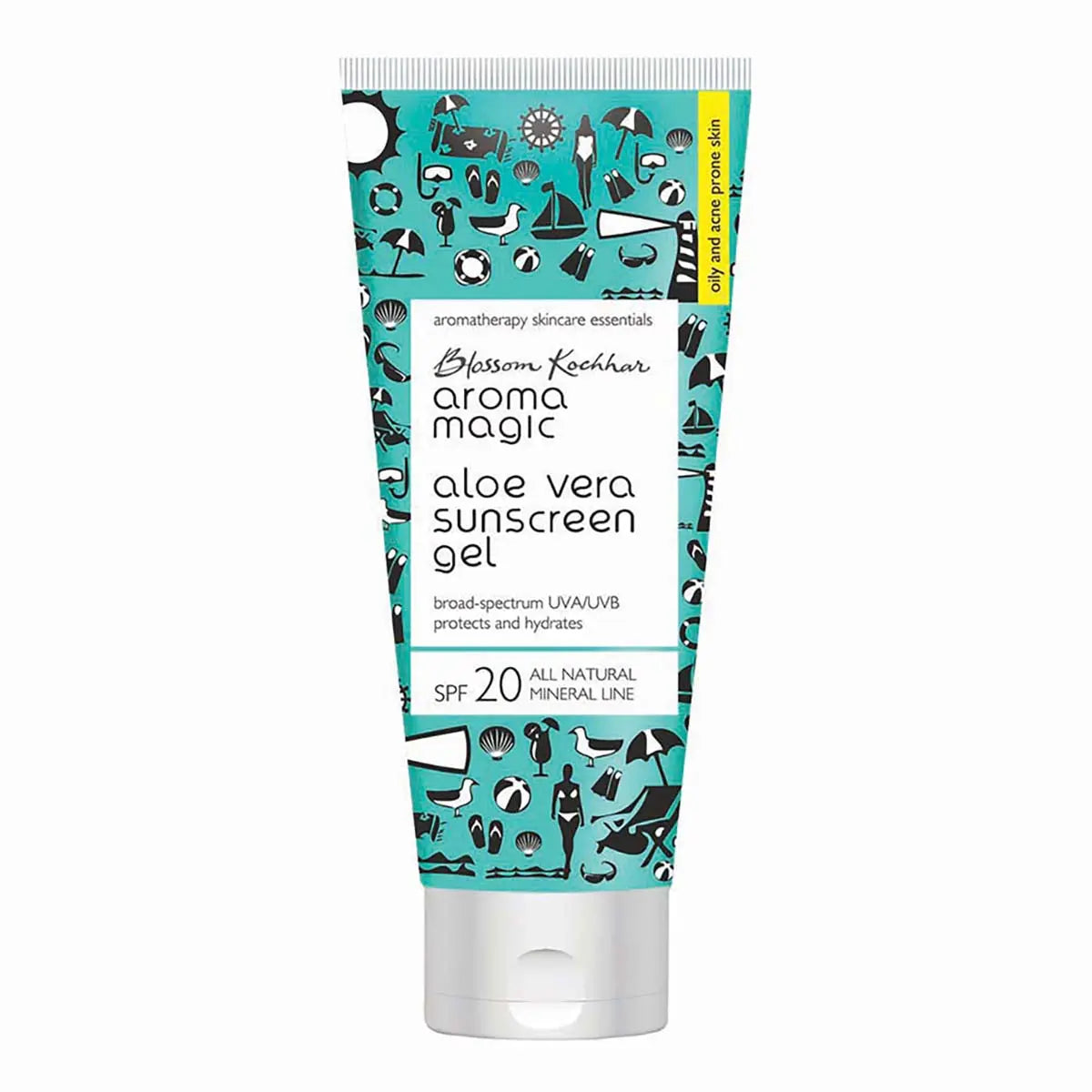 Aloe Vera Sunscreen Gel For Oily and Acne Prone Skin with SPF 20