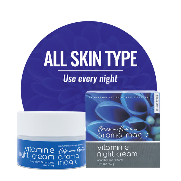 Vitamin E Nourishing Night Cream For Replenishes & Repair Skin