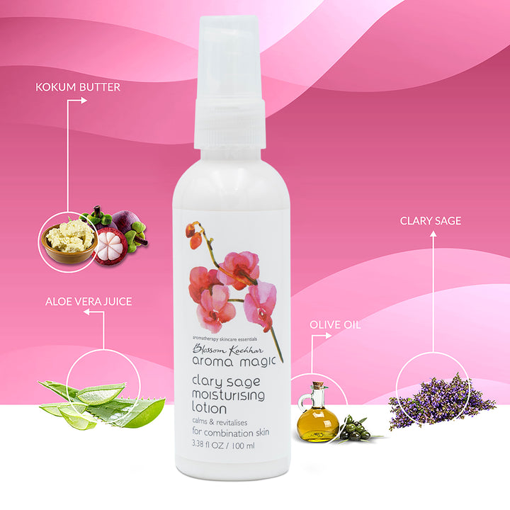 clary sage moisturising lotion