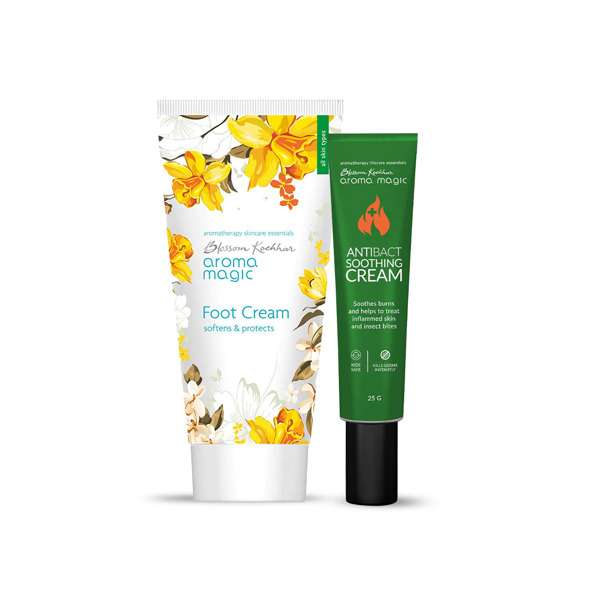 Foot Cream & Anti-Bact Soothing Combo