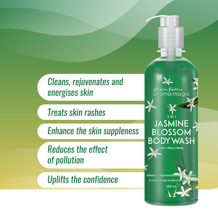 3 in 1 Jasmine Blossom Body Wash - Aroma Magic