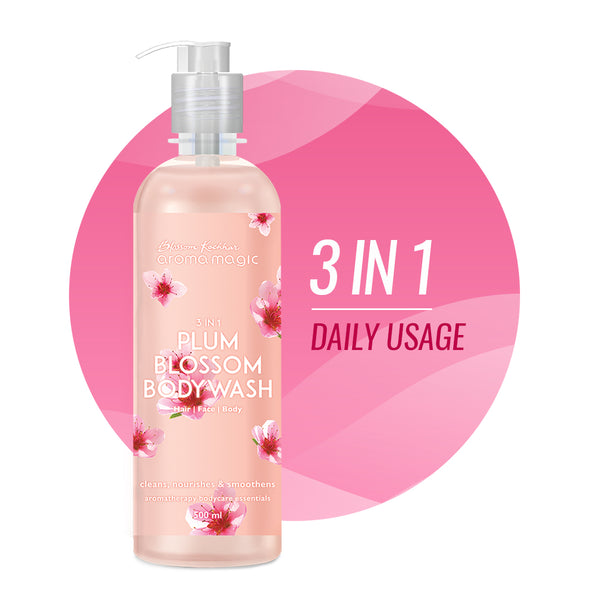 3 in 1 Plum Blossom Body Wash - Aroma Magic