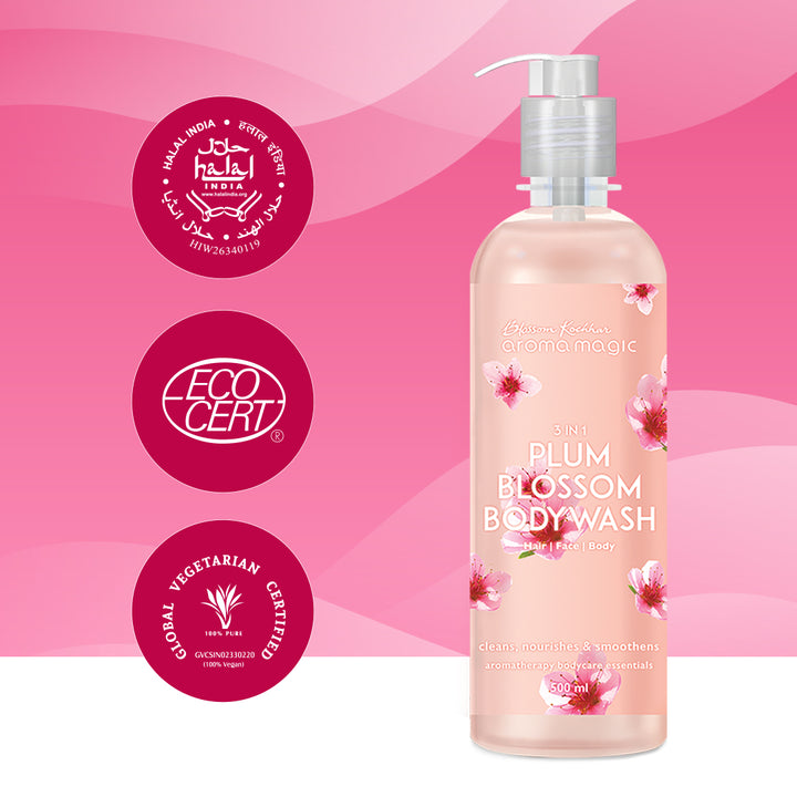 3 in 1 Plum Blossom Body Wash - Aroma Magic