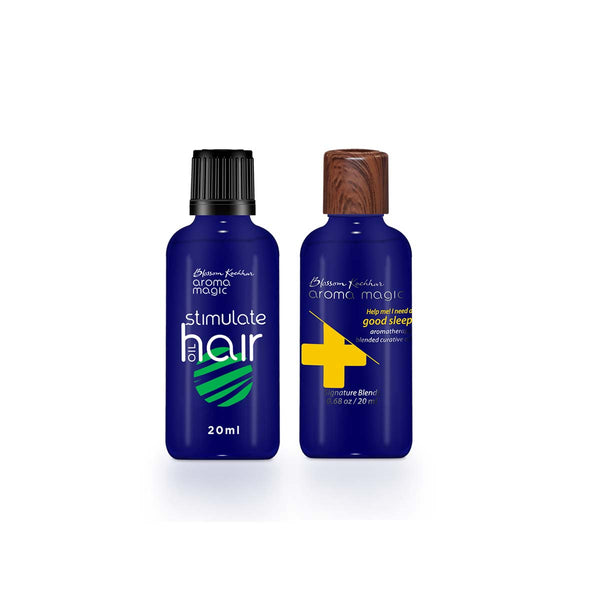 Stimulate Hair Oil with Good Sleep Curative Oil Combo