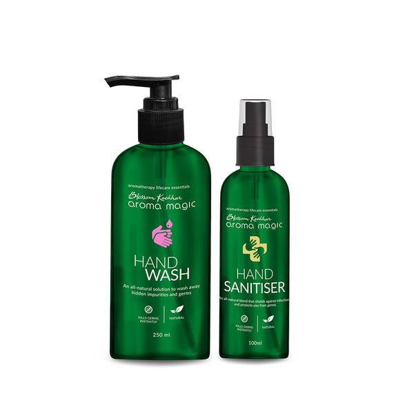 Hand wash & Hand Sanitiser Combo - Aroma Magic